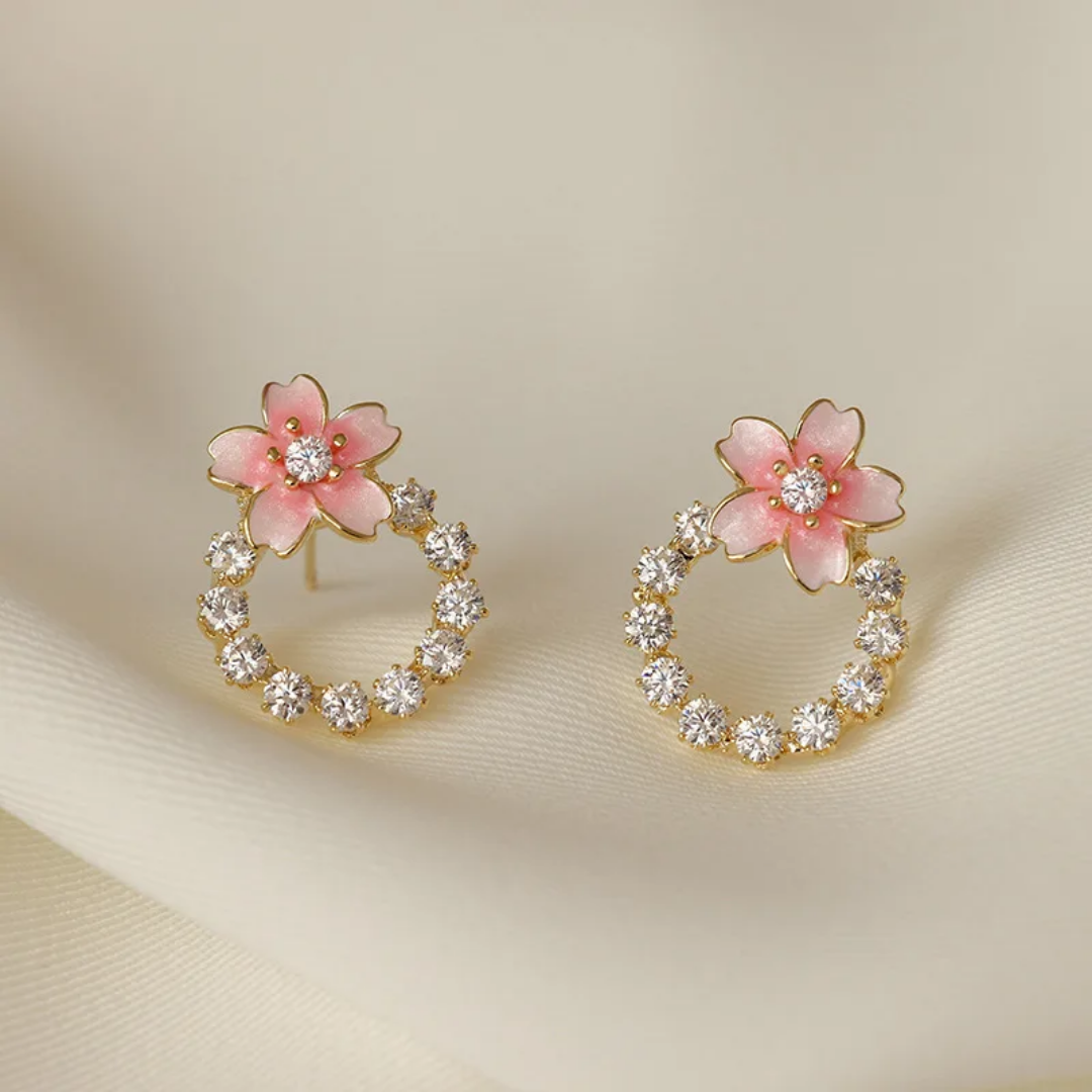 Sakura Cherry Blossom Studs