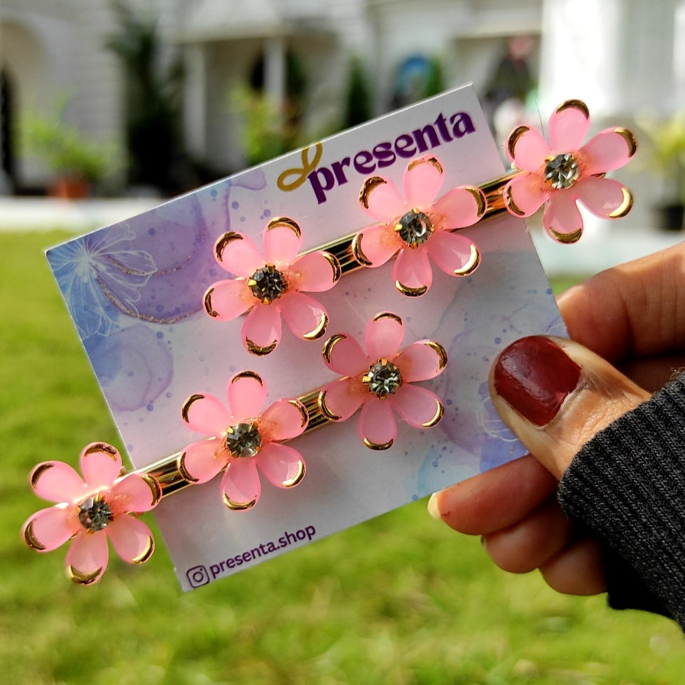 Petal Charm Hair Clip