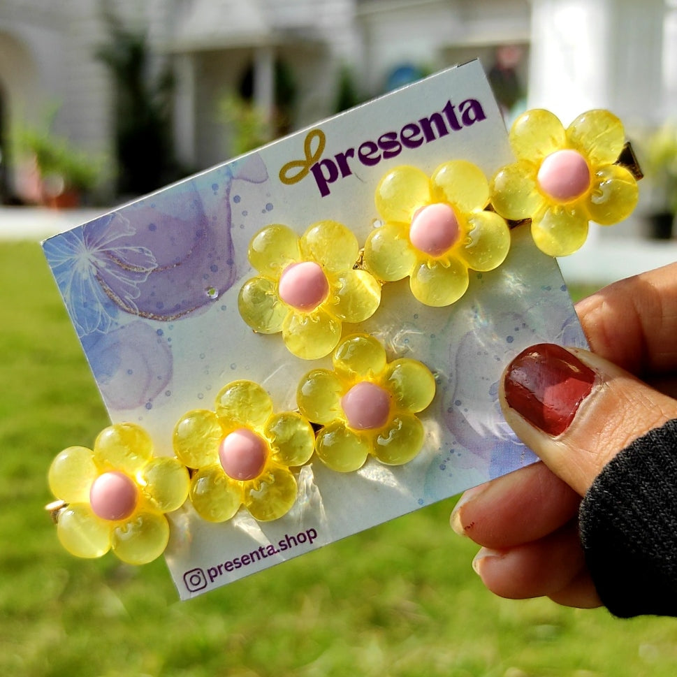 Buttercup Hair Clips