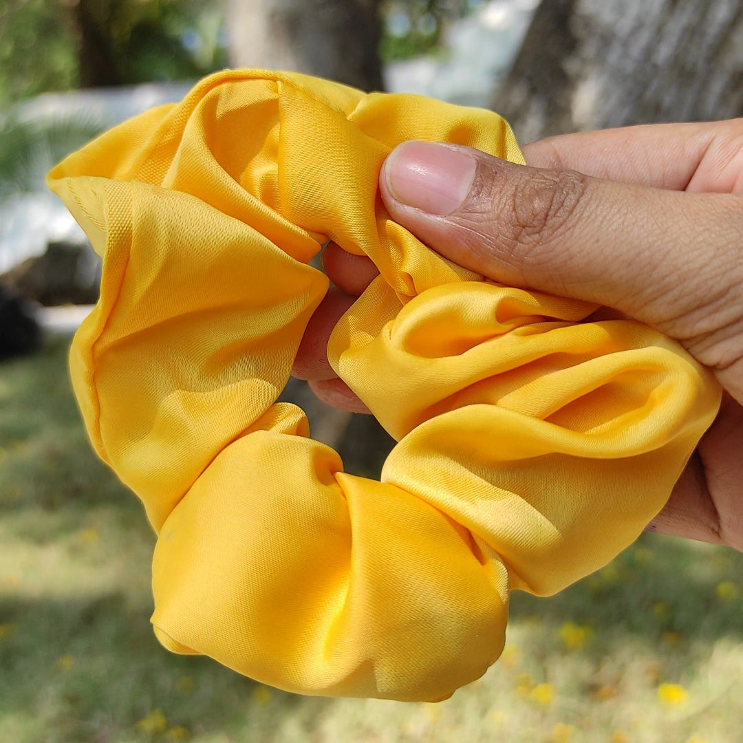 Chunky Satin Scrunchies