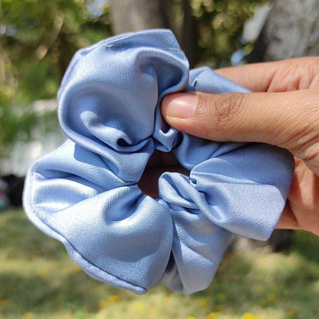 Chunky Satin Scrunchies