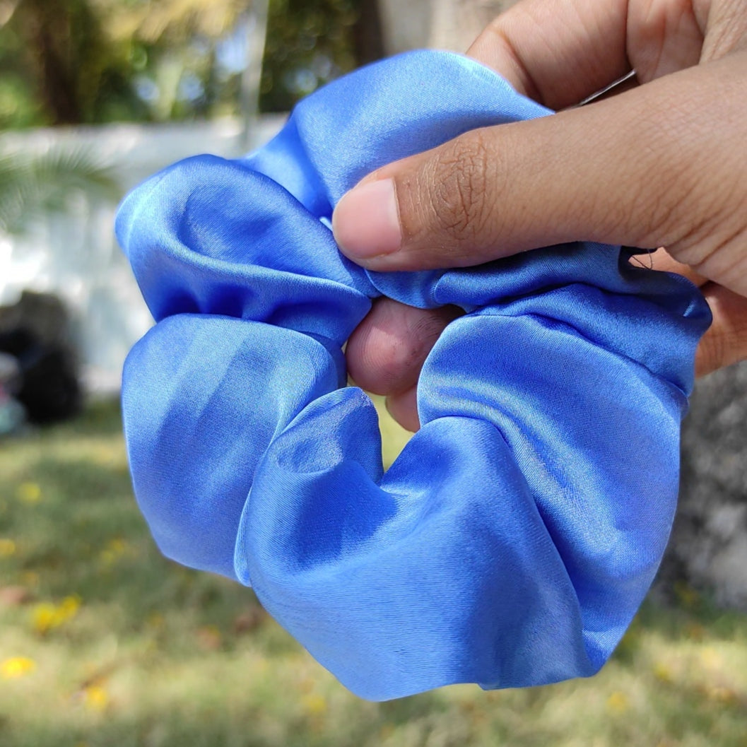 Chunky Satin Scrunchies